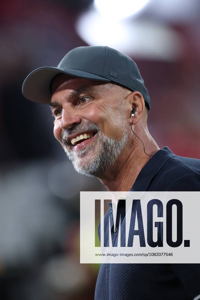 GER, Soccer, Men s, Bundesliga 1, 2026–2027 Season, Matchday 1, FC Bayern Munich vs. VfB Stuttgart Feature Highlights Markus Babbel SAT1 DFB DFL regulations prohibit any use of photographs as image sequences and or quasi-video Munich Allianz Arena Bayern Germany