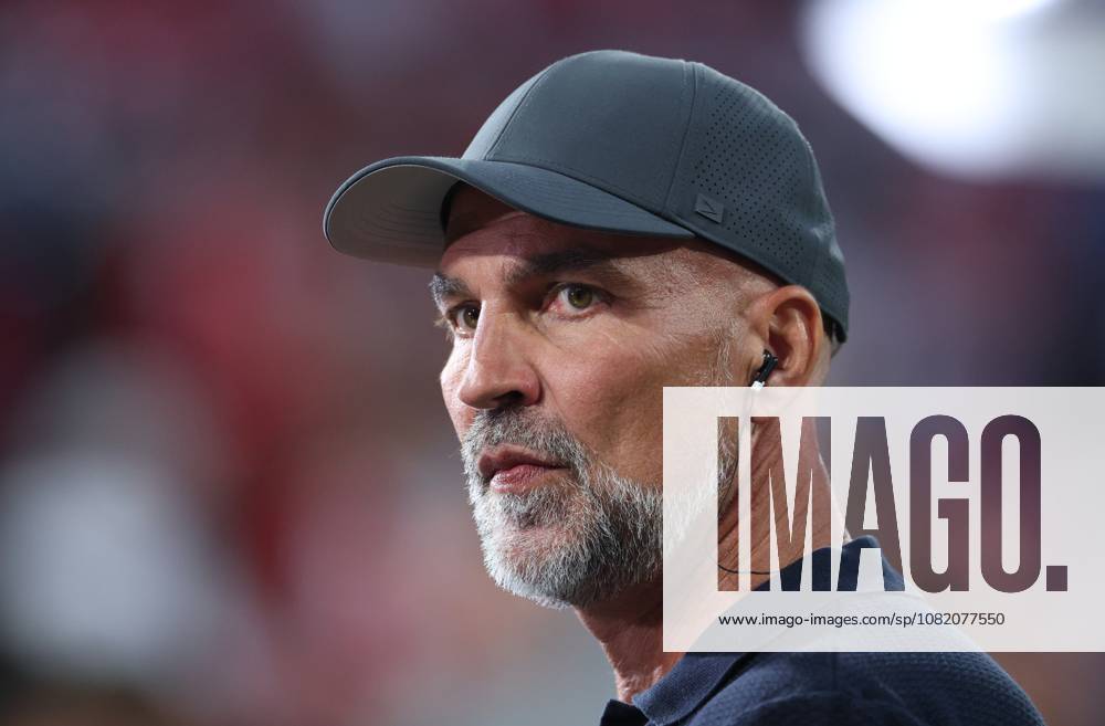 GER, Soccer, Men s, Bundesliga 1, 2026–2027 Season, Matchday 1, FC Bayern Munich vs. VfB Stuttgart Feature Highlights Markus Babbel SAT1 DFB DFL regulations prohibit any use of photographs as image sequences and or quasi-video Munich Allianz Arena Bayern Germany