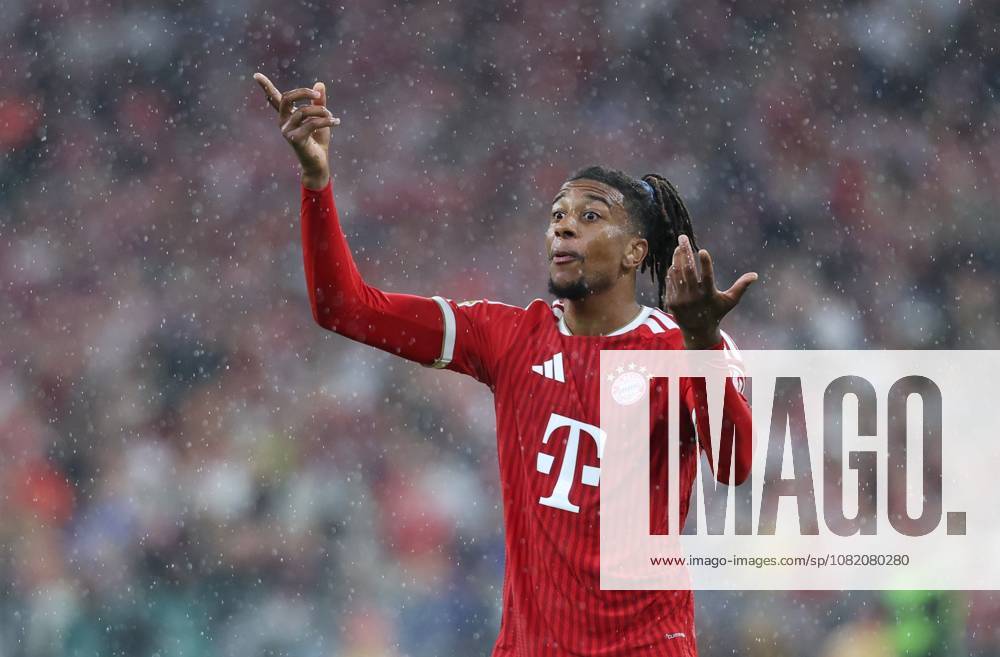 GER, Soccer, Men s, Bundesliga 1, 2026–2027 Season, Matchday 1, FC Bayern Munich vs. VfB Stuttgart Michael Olise FC Bayern Munich 17 claims DFB and DFL regulations prohibit any use of photographs as image sequences and or quasi-video Munich Allianz Arena Bayern Germany