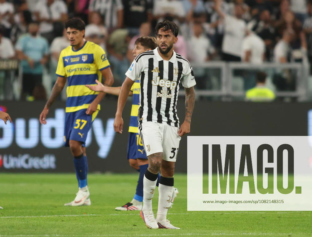 IPA87915349 - Nico Gonzalez of Juventus FC during the 2026 27 Italian Serie A soccer match between Juventus FC and Parma Calcio on August 29, 2026, at Allianz Stadium in Turin, Italy. Photo by Nderim KACELI
