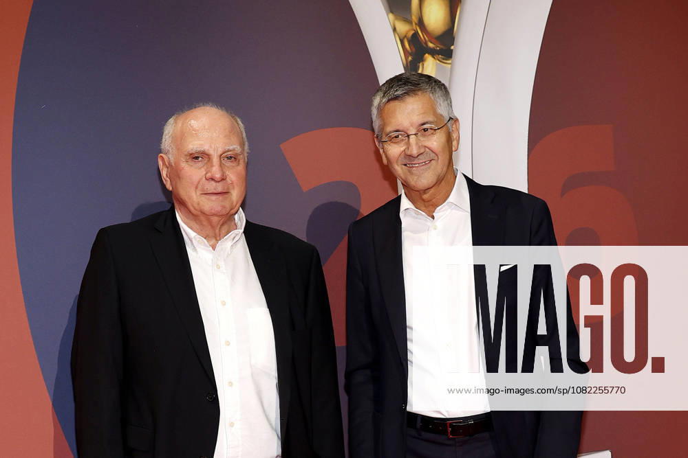 Uli Hoeneß and Herbert Hainer at the Sport Bild Award ceremony on August 31, 2026, in Hamburg, Germany. Sport Bild Award 2026 in Hamburg Sport Bild Award 2026 in Hamburg