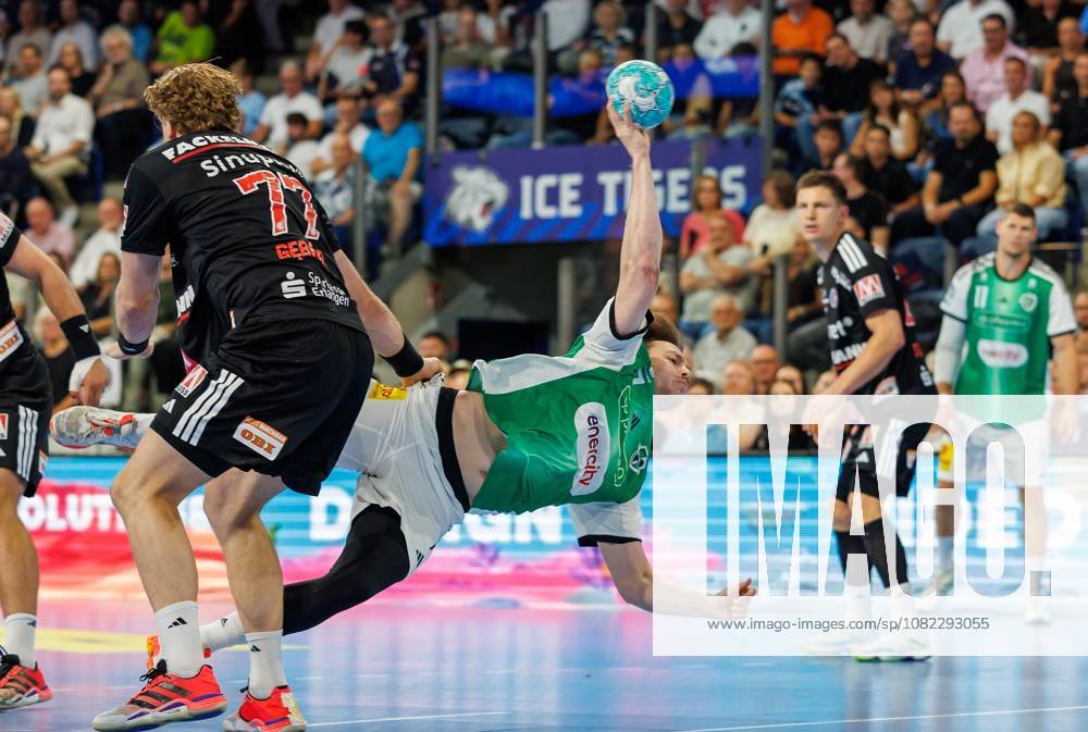 Handball 1st Bundesliga OPEL HBL 2026–2027 Season, Matchday 2: HC Erlangen, Nuremberg Metropolitan Region, HCE, TSV Hannover Burgdorf, Die Recken, DaMa, Leif Tissier 7, TSV Hannover Burgdorf