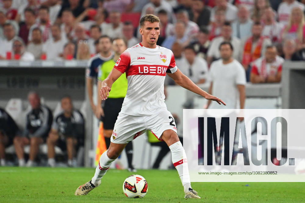 Grischa PROEMEL, VFB Stuttgart, in action, solo play, single frame, cutout, full-body shot, full-figure soccer, 1. Bundesliga, 2026–2027 season, Matchday 2, Matchday 02, VfB Stuttgart 1–4 FC Cologne on September 4, 2026, MHP ARENA