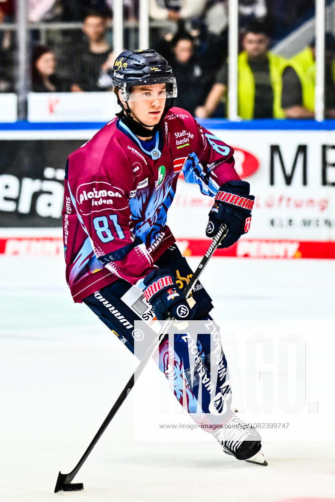 Mac Hollowell, Iserlohn Roosters, 81, GER, Iserlohn Roosters vs. Krefeld Pinguine, Ice Hockey, Penny DEL, Exhibition Game, 2026–2027 Season, August 5, 2026, GER, Iserlohn Roosters vs. Krefeld Pinguine, Ice Hockey, Penny DEL, Exhibition Game, 2026–2027 Season, August 5, 2026, Iserlohn