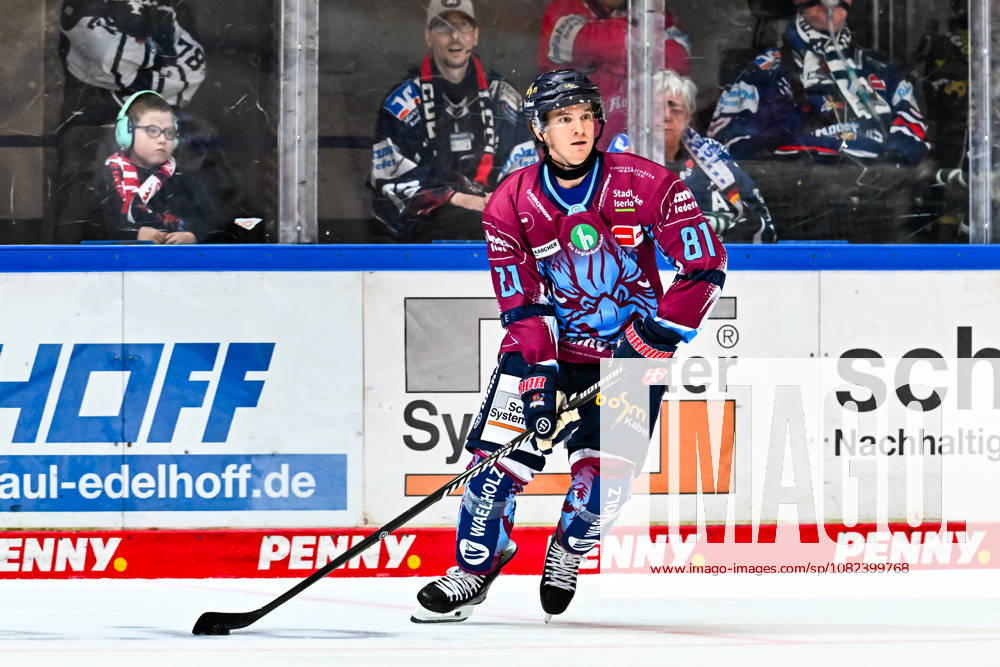 Mac Hollowell, Iserlohn Roosters, 81, GER, Iserlohn Roosters vs. Krefeld Pinguine, Ice Hockey, Penny DEL, Exhibition Game, 2026–2027 Season, August 5, 2026, GER, Iserlohn Roosters vs. Krefeld Pinguine, Ice Hockey, Penny DEL, Exhibition Game, 2026–2027 Season, August 5, 2026, Iserlohn