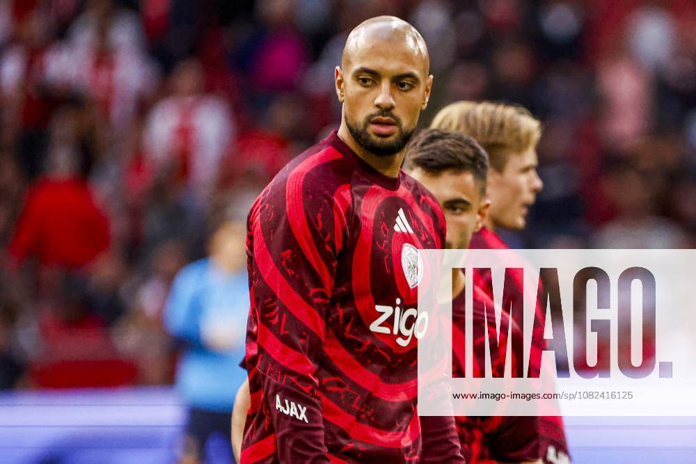 AMSTERDAM - Sofyan Amrabat of AFC Ajax before the Eredivisie match between AFC Ajax and PSV Eindhoven at the Johan Cruijff ArenA on 05 September 2026 in Amsterdam, the Netherlands. WART BRINKERHOF ANP Eredivisie 2026 27 ANPxSportx xMarcelxterxBalsxIVx 567267773 originalFilename: 567267773