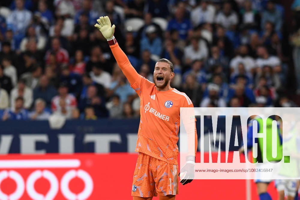 FC Schalke 04 goalkeeper Loris Karius gestures during the Bundesliga 1 match between FC Schalke 04 and FC Bayern Munich, Veltins Arena on September 5, 2026, in Gelsenkirchen, Germany. Photo by Ralf Treese, DeFodi Images. FC Schalke 04 goalkeeper Loris Karius gestures during the Bundesliga match between FC Schalke 04 and FC Bayern Munich at Veltins Arena on September 5, 2026 in Gelsenkirchen, Germany. Photo by Ralf Treese, DeFodi Images. DFB and DFL regulations prohibit any use of photographs as image sequences and or quasi-video. Photo by Ralf Treese, DeFodi Images.