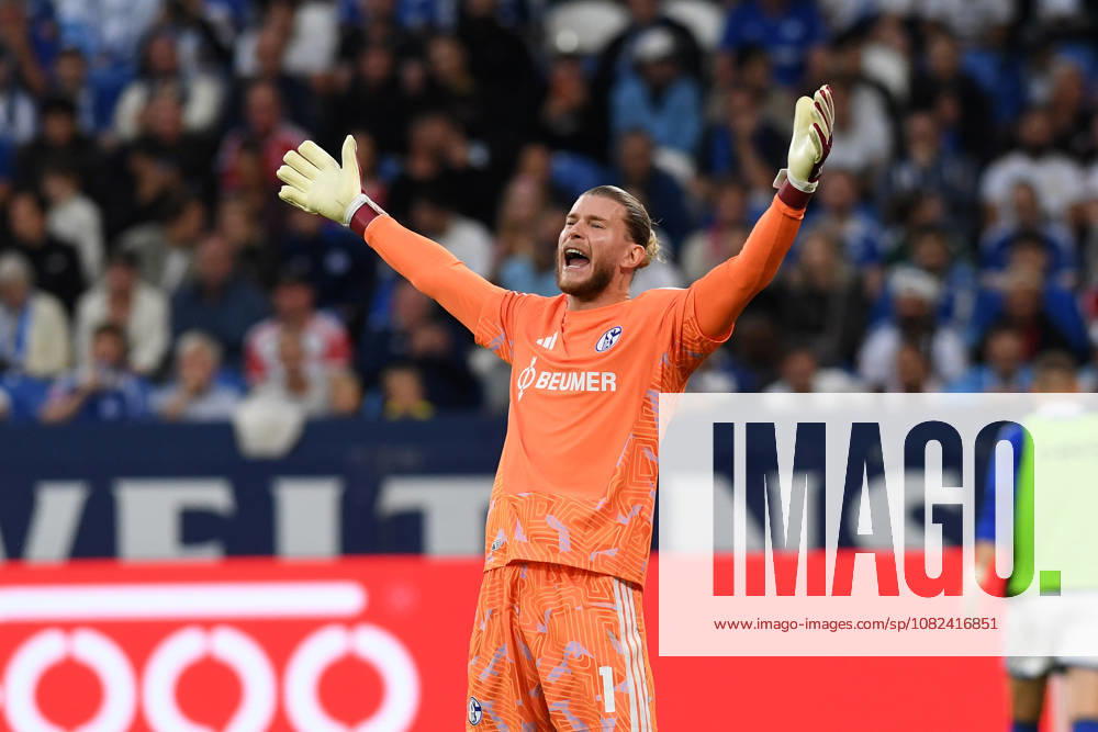 FC Schalke 04 goalkeeper Loris Karius gestures during the Bundesliga 1 match between FC Schalke 04 and FC Bayern Munich, Veltins Arena on September 5, 2026, in Gelsenkirchen, Germany. Photo by Ralf Treese, DeFodi Images. FC Schalke 04 goalkeeper Loris Karius gestures during the Bundesliga match between FC Schalke 04 and FC Bayern Munich at Veltins Arena on September 5, 2026 in Gelsenkirchen, Germany. Photo by Ralf Treese, DeFodi Images. DFB and DFL regulations prohibit any use of photographs as image sequences and or quasi-video. Photo by Ralf Treese, DeFodi Images.