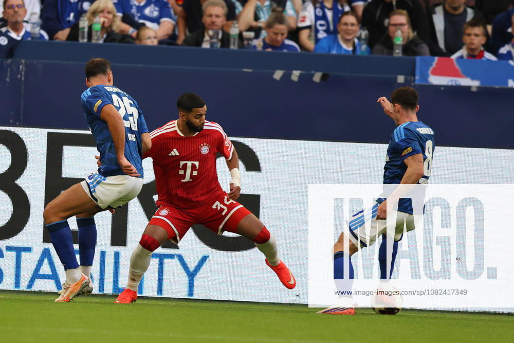 Ismael Saibari, FC Bayern Munich, during a Bundesliga 1 match in the 2026–27 season against FC Schalke 04. FC Bayern Munich. Copyright Thomas Pakusch