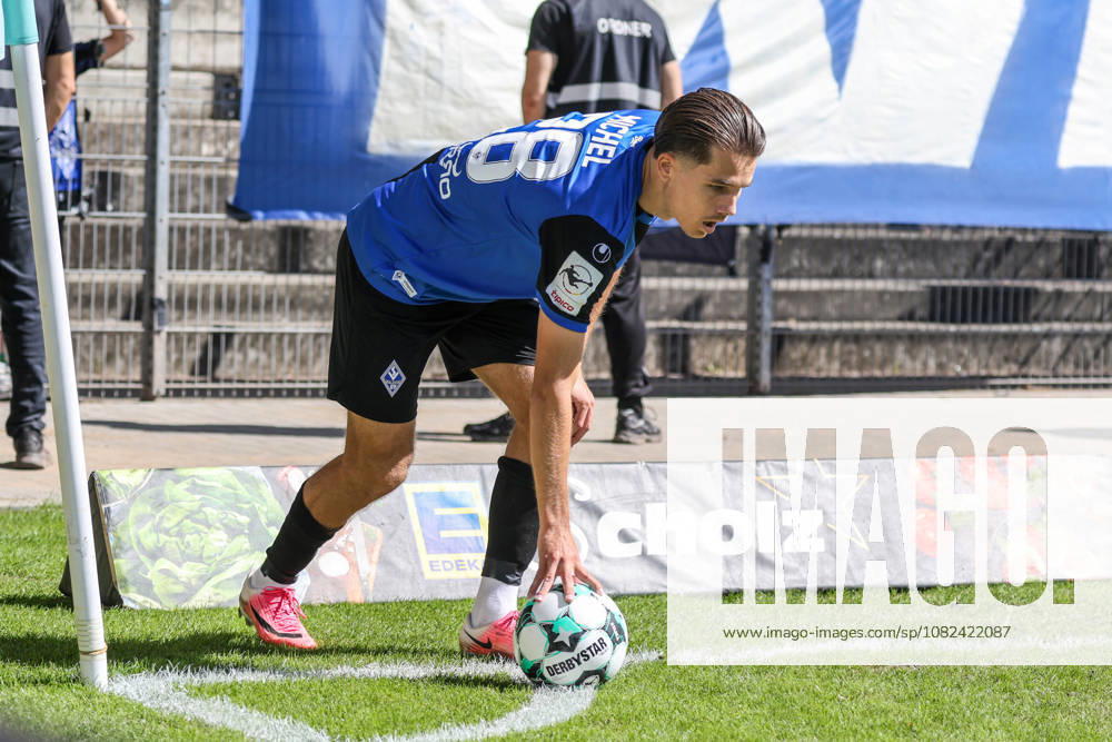 Diego Michel, SV Waldhof Mannheim, 28, Soccer 3rd Division, Matchday 4, SV Waldhof Mannheim vs. SC Verl on September 5, 2026, at Carl Benz Stadium in Mannheim, Germany; Carl Benz Stadium, Mannheim, Germany