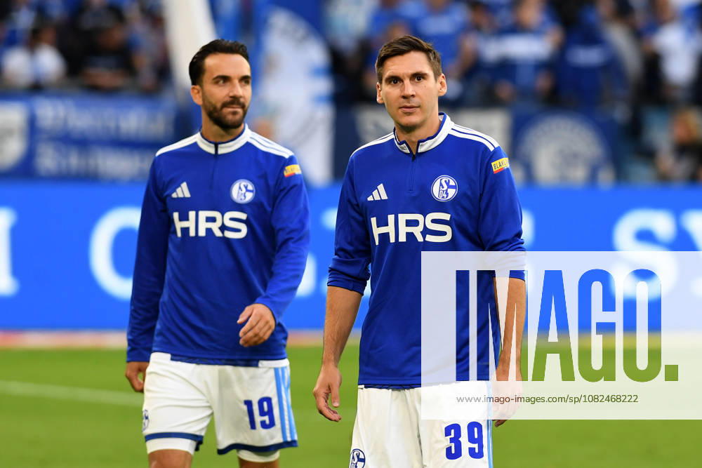 Kenan Karaman of FC Schalke 04 and Maximilian Woeber of FC Schalke 04 watch during the Bundesliga 1 match between FC Schalke 04 and FC Bayern Munich at Veltins Arena on September 5, 2026, in Gelsenkirchen, Germany. Photo by Ralf Treese, DeFodi Images. Kenan Karaman of FC Schalke 04 and Maximilian Woeber of FC Schalke 04 look on during the Bundesliga match between FC Schalke 04 and FC Bayern Munich at Veltins Arena on September 5, 2026 in Gelsenkirchen, Germany. Photo by Ralf Treese, DeFodi Images. DFB and DFL regulations prohibit any use of photographs as image sequences and or quasi-video. Photo by Ralf Treese, DeFodi Images.
