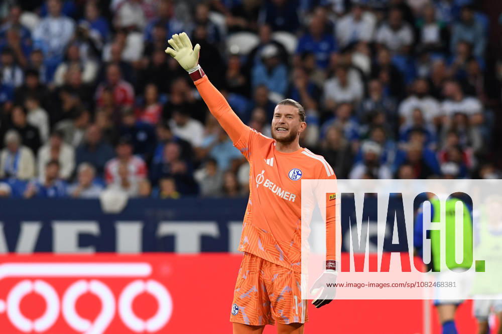 FC Schalke 04 goalkeeper Loris Karius gestures during the Bundesliga match between FC Schalke 04 and FC Bayern Munich, Veltins Arena on September 5, 2026, in Gelsenkirchen, Germany. Photo by Ralf Treese, DeFodi Images. FC Schalke 04 goalkeeper Loris Karius gestures during the Bundesliga match between FC Schalke 04 and FC Bayern Munich at Veltins Arena on September 5, 2026 in Gelsenkirchen, Germany. Photo by Ralf Treese, DeFodi Images. DFB and DFL regulations prohibit any use of photographs as image sequences and or quasi-video. Photo by Ralf Treese, DeFodi Images.