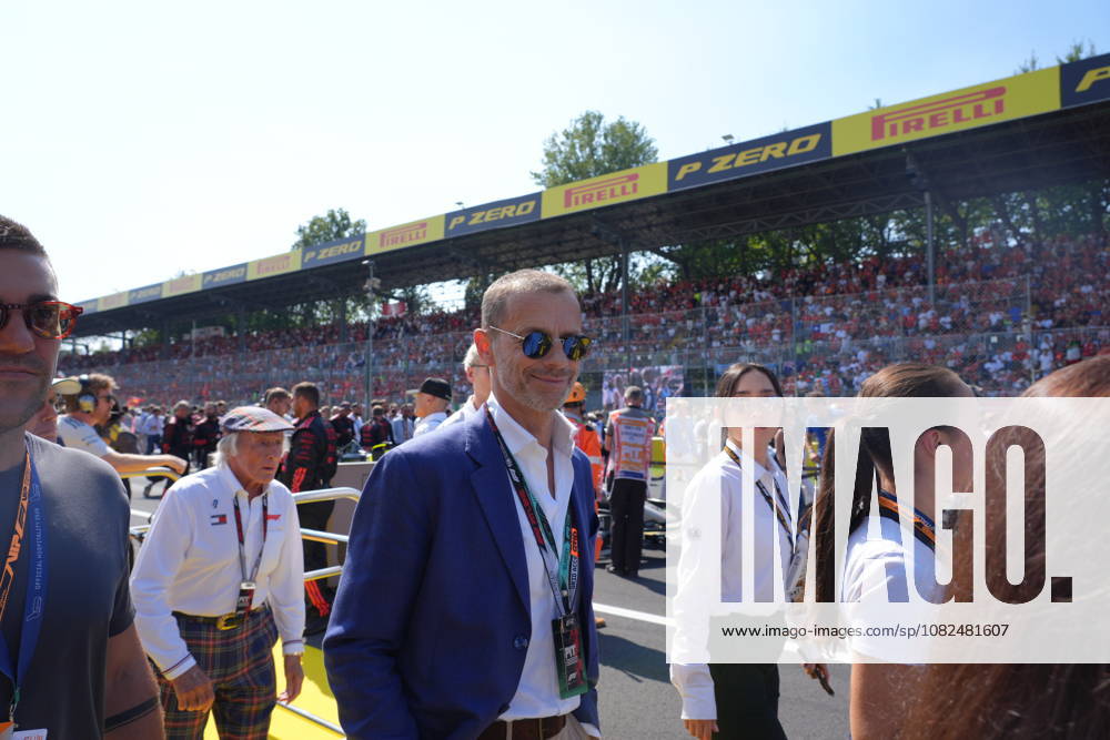 Autodromo Nazionale Monza, Monza, 2026 FORMULA 1 PIRELLI GRAN PREMIO D ITALIA, UEFA President Aleksander Ceferin. Photo by Hasan Bratic, DeFodi Images