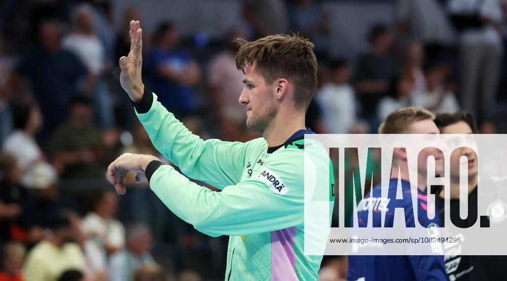 Germany, Stuttgart, Handball: TVB Stuttgart vs. Füchse Berlin, Mateusz Kornecki (TVB)