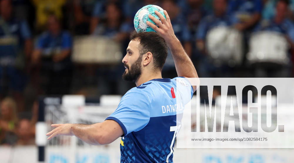 Germany, Stuttgart, Handball: TVB Stuttgart vs. Füchse Berlin, Mohamed Amine Darmoul (TVB)