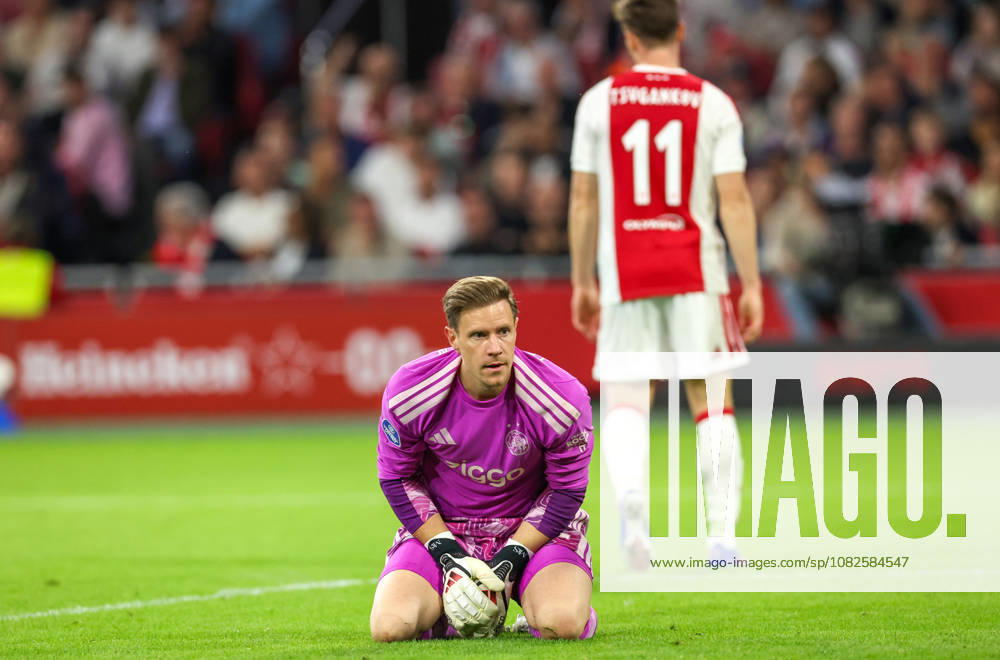 AMSTERDAM: AFC Ajax Amsterdam goalkeeper Marc Ter Stegen during the Vriendenloterij Eredivisie match between Ajax and PSV at the Johan Cruijff ArenA on September 5, 2026, in Amsterdam, the Netherlands. PETER LOUS EYE4IMAGES DeFodi Images