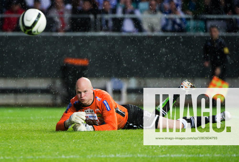 Soccer, Allsvenskan, GAIS IFK Gothenburg, Henri Sillanpää, goalkeeper, GAIS Gothenburg, Sweden