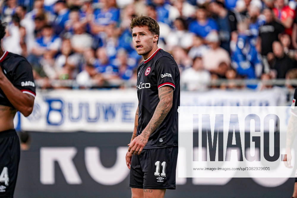Germany Soccer Season 2026–2027, 2. Bundesliga, Matchday 5, SV Darmstadt 98 vs. Arminia Bielefeld, Merck Stadium at Böllenfalltor, Darmstadt, Joel Grodowski, Arminia Bielefeld, 11 facial expressions, emotions, Darmstadt, Merck Stadium at Böllenfalltor, Germany