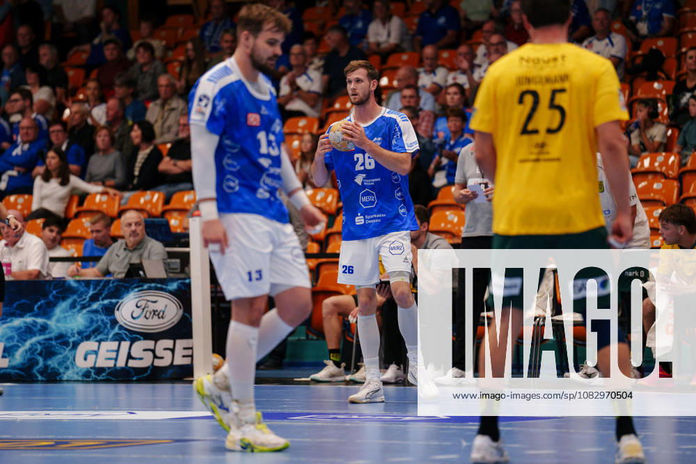 German Handball Bundesliga, Matchday 3: Dessau Roßlauer HV 06 vs. VfL Eintracht Hagen, Yannick Danneberg, Dessau Roßlauer HV 06, 26 on September 11, 2026, at the Anhalt Arena, Dessau-Roßlau, Saxony-Anhalt; Dessau-Roßlau, Anhalt Arena, Saxony-Anhalt, Germany