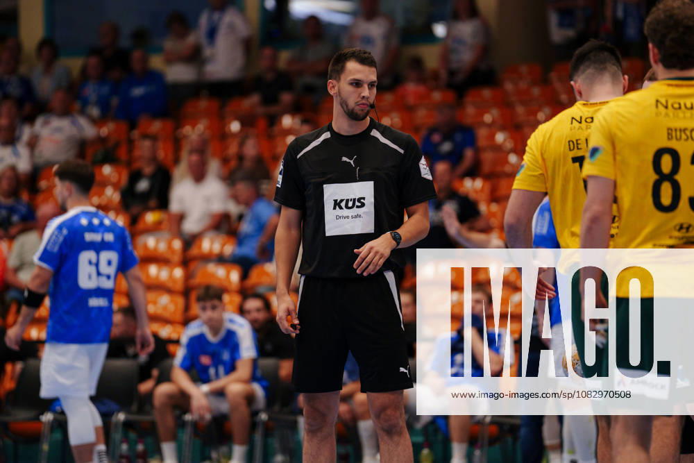 2nd Handball Bundesliga, Matchday 3: Dessau Roßlauer HV 06 vs. VfL Eintracht Hagen, Jannik Rips, on September 11, 2026, at the Anhalt Arena, Dessau Roßlau, Saxony-Anhalt, Dessau Roßlau, Anhalt Arena, Saxony-Anhalt, Germany