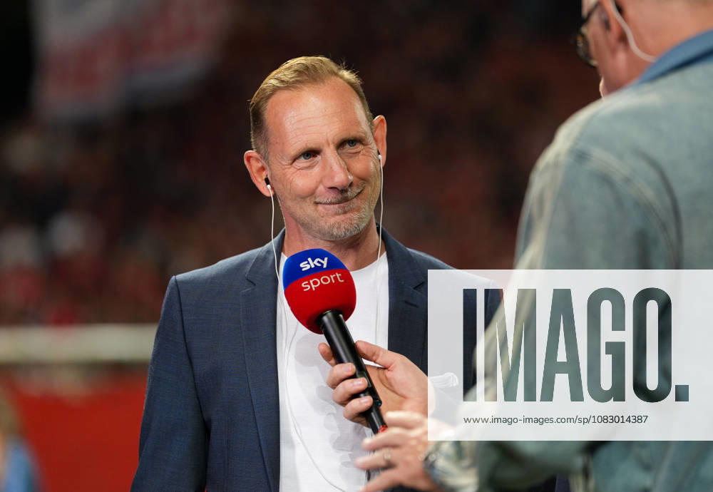Mauro Lustrinelli, head coach of 1. FC Union Berlin, gives a pre-game interview (GER), 1. FC Union Berlin vs. FC Schalke 04, Bundesliga 1, Matchday 3, 2026–27 season, Stadion An der Alten Foersterei, Berlin, September 11, 2026 DFL regulations prohibit any use of photographs as image sequences and or quasi-video GER, 1 FC Union Berlin vs. FC Schalke 04, Bundesliga 1, Matchday 3, 2026–27 Season, September 11, 2026, Berlin