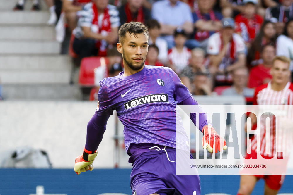 Mio Backhaus, SC Freiburg, 01, Germany, Soccer, Bundesliga 1, Matchday 3, 2026–2027, SC Freiburg vs. Borussia Mönchengladbach, September 12, 2026, Freiburg im Breisgau, Europa-Park Stadium, Germany