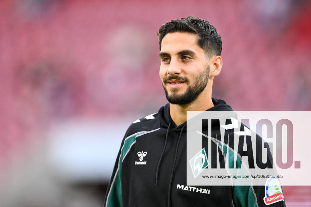 GER, Soccer, Men s, 1st Bundesliga, 2026–2027 season, Matchday 3, 1. FC Köln vs. SV Werder Bremen Ludovit Reis Werder Bremen, 15 DFB and DFL regulations prohibit any use of photographs as image sequences and or quasi-video Köln Rhein Energie Stadium, North Rhine-Westphalia, Germany