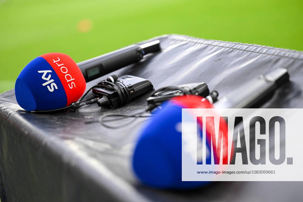 GER, Soccer, Men s, 1st Bundesliga, 2026–2027 season, Matchday 3, 1. FC Köln vs. SV Werder Bremen Stock photo, feature image, Sky microphones. DFB and DFL regulations prohibit any use of photographs as image sequences and or quasi-video. Cologne, RheinEnergie Stadium, North Rhine-Westphalia, Germany