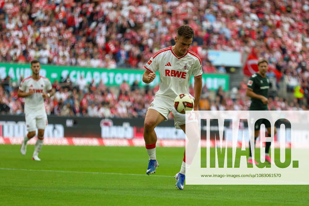 GER, Soccer, Men s, Bundesliga, 1. Bundesliga, 2026–2027 Season, 1. FC Köln vs. SV Werder Bremen, Thijs Dallinga (KOE) in action with the ball, individual play