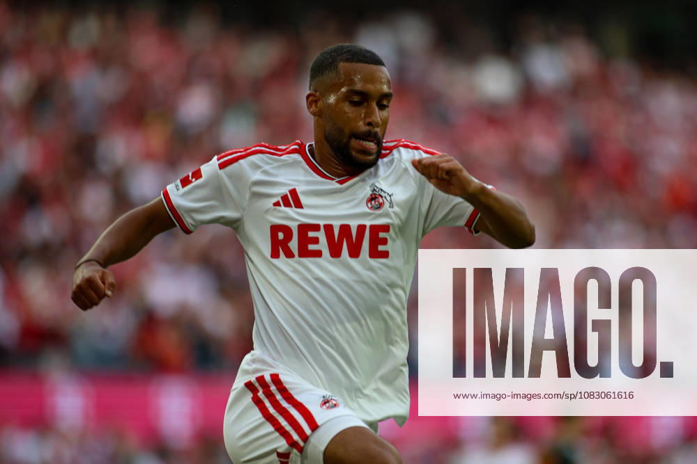 GER, Soccer, Men s, Bundesliga, 1. Bundesliga, 2026–2027 Season, 1. FC Köln vs. SV Werder Bremen, Linton Maina of 1. FC Köln celebrates his goal, which made the score 1–0