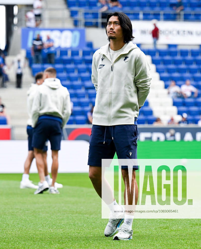 SNP Arena, Sinsheim, GER, 1. Bundesliga, TSG Hoffenheim vs. VfB Stuttgart, Koki Machida (Hoffenheim). DFL regulations prohibit any use of photographs as image sequences and or quasi-video. Photo by Hasan Bratic, DeFodi Images