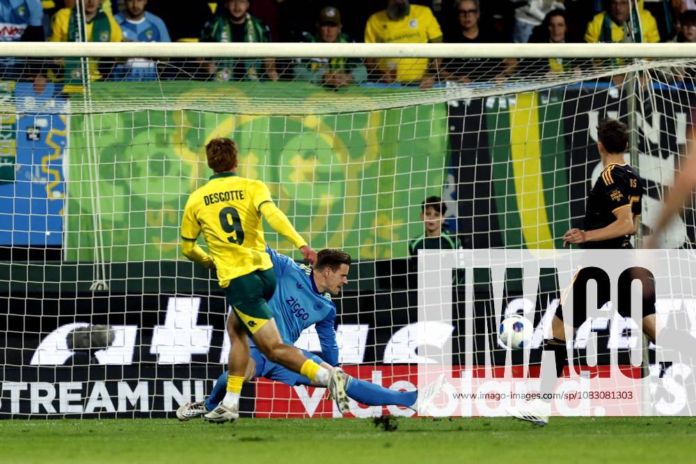 SITTARD - Anthony Descotte of Fortuna Sittard scores the 1-1 during the Dutch Eredivisie match between Fortuna Sittard and Ajax at the Fortuna Sittard stadium on September 12, 2026, in Sittard, the Netherlands. IRIS VAN DEN BROEK ANP Eredivisie 2026 27 ANPxSportx IVx 568355064 originalFilename: 568355064