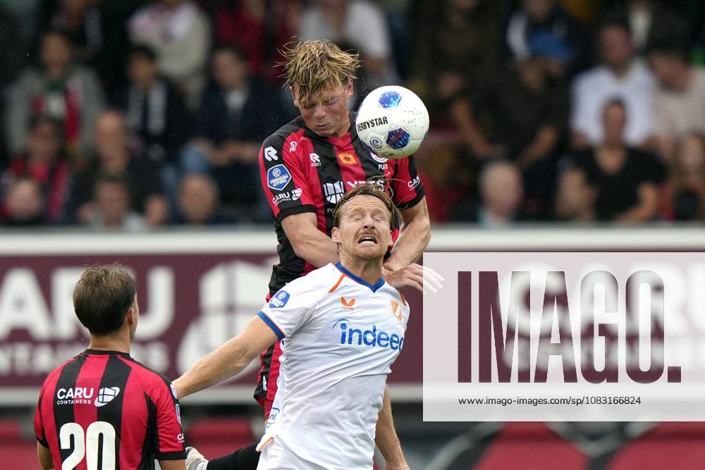 ROTTERDAM - (lr) Jan Plug of Excelsior Rotterdam, Dani de Wit of FC Utrecht during the Dutch Eredivisie match between Excelsior and FC Utrecht at Woudestein Stadium on September 13, 2026 in Rotterdam, the Netherlands. TOBIAS KLEUVER ANP Eredivisie 2026 27 ANPxSportx IVx 568469802 originalFilename: 568469802