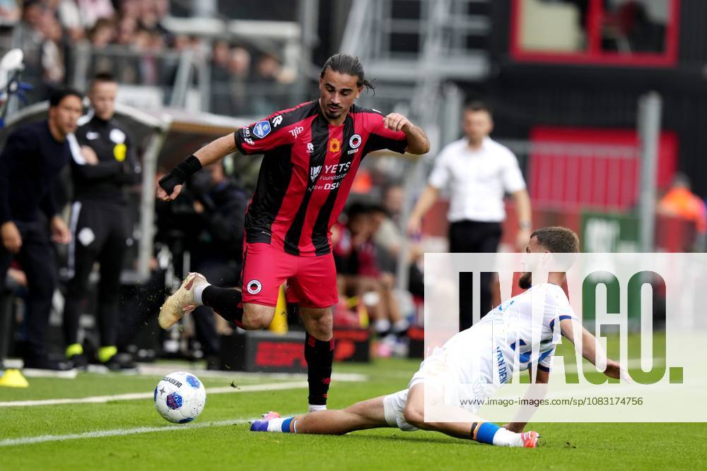 ROTTERDAM - (lr) Irakli Yegoian of Excelsior Rotterdam, Davy van den Berg of FC Utrecht during the Dutch Eredivisie match between Excelsior and FC Utrecht at Woudestein Stadium on 13 September 2026 in Rotterdam, the Netherlands. TOBIAS KLEUVER ANP Eredivisie 2026 27 ANPxSportx IVx 568473838 originalFilename: 568473838