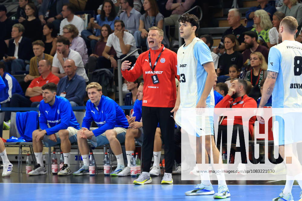 GER Germany, Handball, 1st Bundesliga, August 27, 2026, 2026–2027 Season, Berlin, Fuechse Berlin vs. Gummersbach nordphoto GmbH Engler Berlin Max Schmeling Halle Berlin Germany