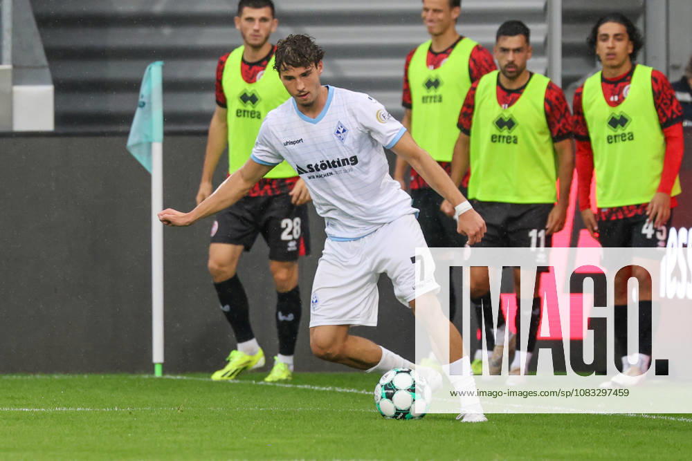 Lovis Bierschenk, SV Waldhof Mannheim, 7th Soccer 3rd Division, Matchday 5, SV Wehen Wiesbaden vs. SV Waldhof Mannheim on September 13, 2026, at BRITA Arena Wiesbaden, Germany BRITA Arena Wiesbaden, Germany