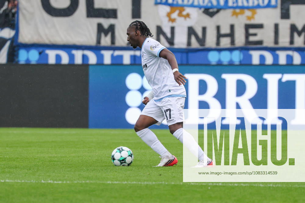 Darnell Keumo, SV Waldhof Mannheim, 17th Soccer 3rd Division, Matchday 5, SV Wehen Wiesbaden vs. SV Waldhof Mannheim on September 13, 2026, at BRITA Arena Wiesbaden, Germany BRITA Arena Wiesbaden, Germany