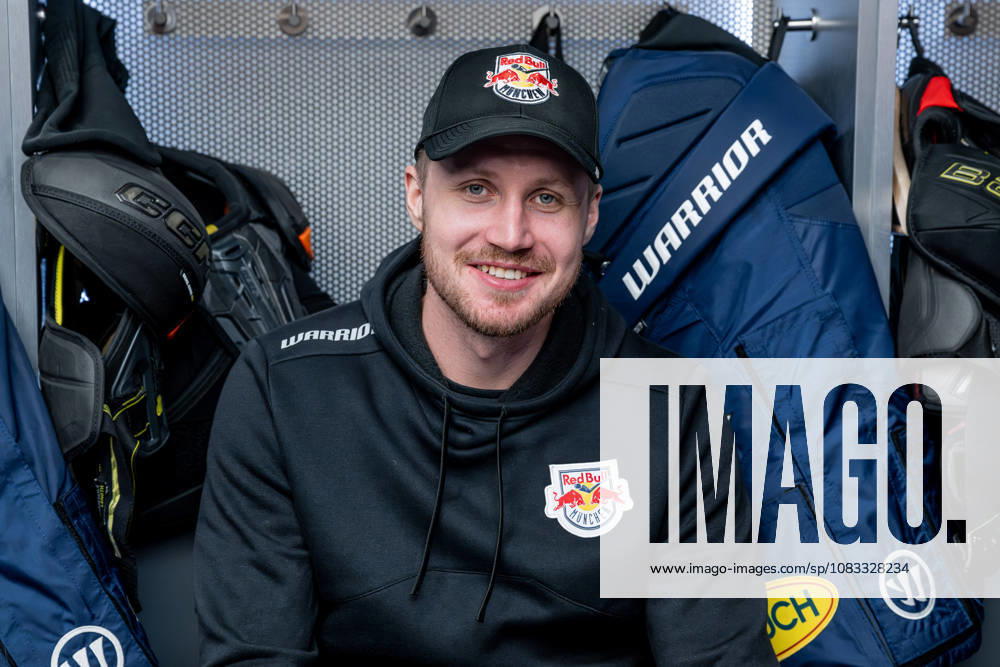 Maximilian Daubner, EHC Red Bull Munich, 70 GER, EHC Red Bull Munich, ice hockey, DEL, Open Locker Room, September 14, 2026. Photo: HMB Media, Heike Feiner