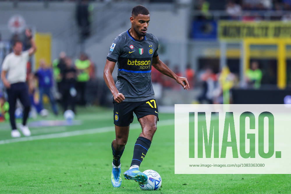 Andy Diouf of FC Internazionale seen in action during Serie A Enilive 2026 27 football match between FC Internazionale and Udinese Calcio. Italy