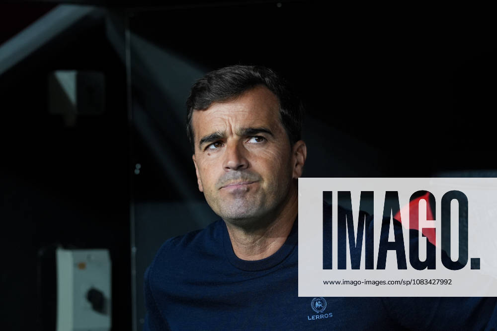 Carles Martinez, Bayer 04 Leverkusen, Head Coach (GER), Bayer 04 Leverkusen vs. NK Celje, UEFA Europa League, Matchday 1, 2026–27 Season, BayArena, Leverkusen, September 16, 2026. DFL regulations prohibit any use of photographs as image sequences and or quasi-video. Bayer 04 Leverkusen vs. Celje, UEFA Europa League, Matchday 1, 2026–27 Season, September 16, 2026, Leverkusen