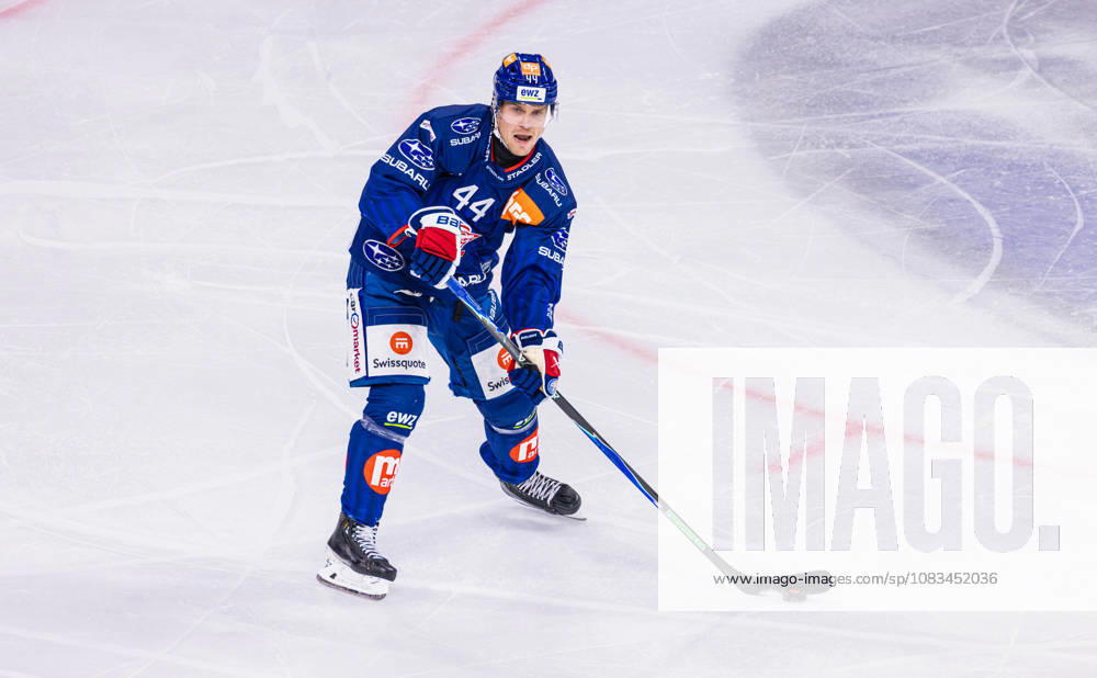Ice Hockey National League Regular Season: ZSC Lions vs. SC Ber Zurich, Switzerland, September 15, 2026. No. 44 Mikko Lehtonen, defenseman for the ZSC Lions, with the puck