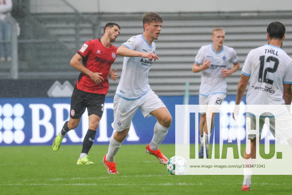 Moritz Malik Polte, SV Waldhof Mannheim, 3rd Division Soccer, Matchday 5, SV Wehen Wiesbaden vs. SV Waldhof Mannheim on September 13, 2026, at BRITA Arena Wiesbaden, Germany; BRITA Arena Wiesbaden, Germany