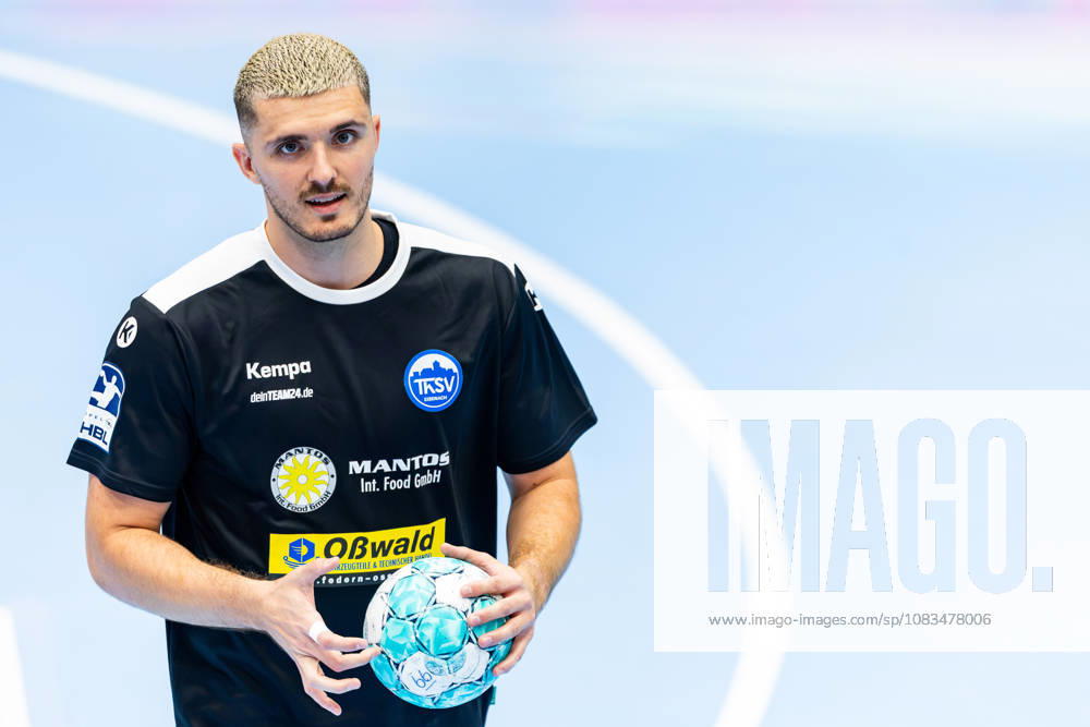 GER, Handball, Men, Season 26–27, Opel 1st Division, Matchday 5, ThSV Eisenach vs. THW Kiel, Jannis Schneibel (ThSV Eisenach), 66 99817 Eisenach, Werner Assmann, Am Sportpark Thueringen, Germany