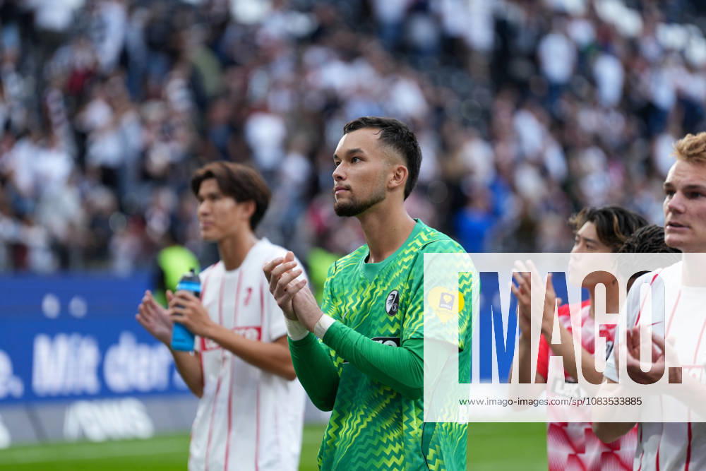 Mio Backhaus, SC Freiburg, 01, Germany, Soccer, Bundesliga 1, Matchday 4, 2026–2027, Eintracht Frankfurt vs. SC Freiburg, September 19, 2026, Deutsche Bank Park, Frankfurt, Frankfurt, Deutsche Bank Park, Hesse, Germany