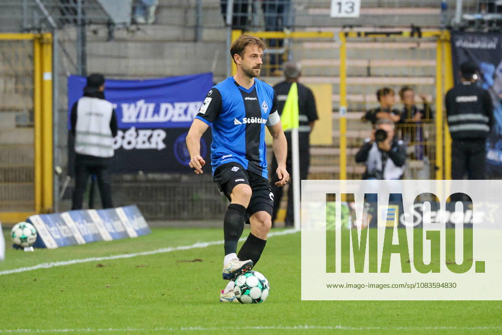 Lukas Klünter, SV Waldhof Mannheim, 24, Soccer 3rd Division, Matchday 7, SV Waldhof Mannheim vs. SC Preußen Münster on September 20, 2026, at Carl Benz Stadium in Mannheim, Germany, 2026, Franz Reindel, Mannheim, Carl Benz Stadium, Germany