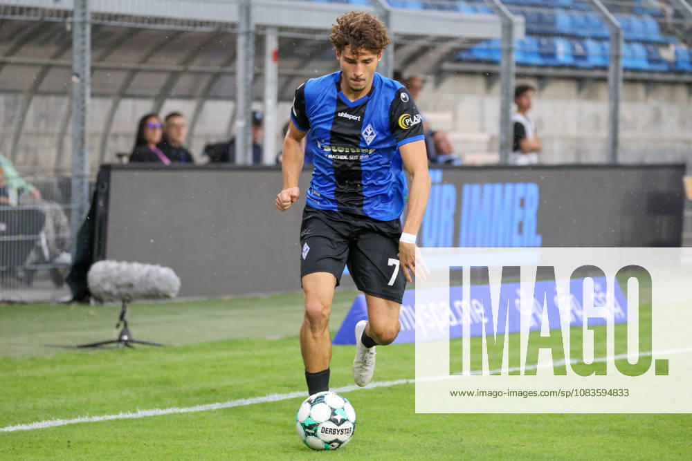 Lovis Bierschenk, SV Waldhof Mannheim, 7th Soccer 3rd Division, Matchday 7, SV Waldhof Mannheim vs. SC Preußen Münster on September 20, 2026, at Carl Benz Stadium in Mannheim, Germany, 2026; Franz Reindel, Mannheim, Carl Benz Stadium, Germany