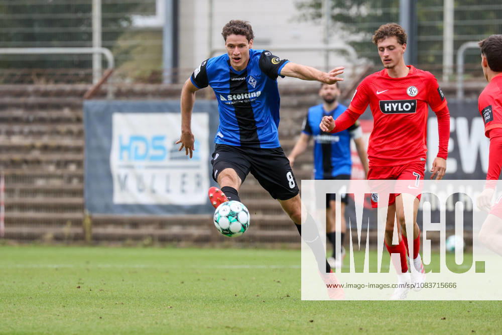 Maximilian Thalhammer, SV Waldhof Mannheim, 8th soccer friendly match: SV Waldhof Mannheim vs. SV 07 Elversberg on September 24, 2026, at Seppl Herberger Stadium in Mannheim, Germany; Seppl Herberger Stadium, Mannheim, Germany