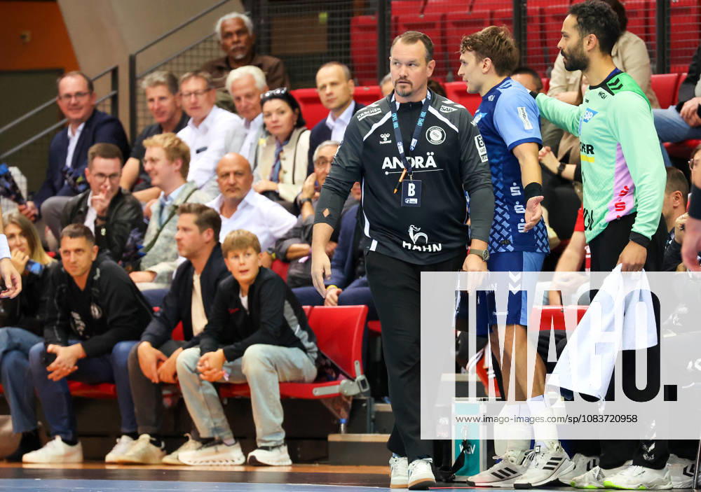 Germany, Stuttgart, DHB Cup 2026–2027 Season, TVB Stuttgart vs. HC Erlangen, TVB Coach Misha Kaufmann