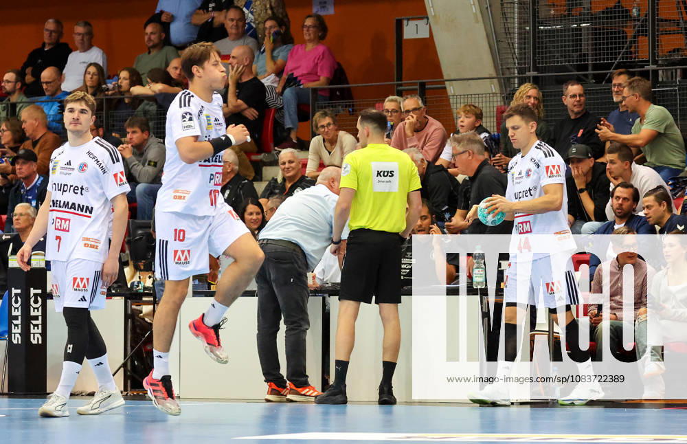 Germany, Stuttgart, DHB Cup 2026–2027 Season, TVB Stuttgart vs. HC Erlangen, Technical issues after 39 seconds