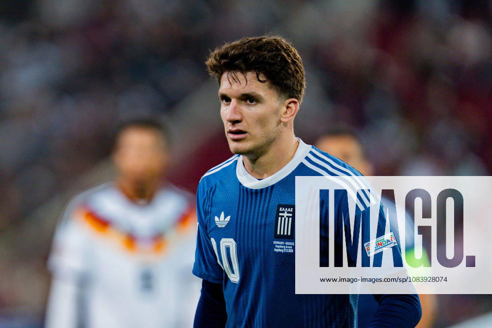 Nations League, Group A, Matchday 2, Germany vs. Greece on September 27, 2026, at the WWK Arena in Augsburg Christos Tzolis